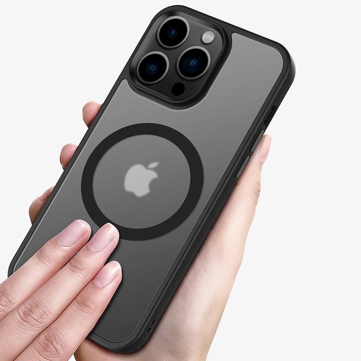 Actual product image Cadorabo Case for Apple iPhone 12 / 12 PRO compatible with Magsafe Protective Cover (Apple iPhone 12, Realme 12 Pro+)