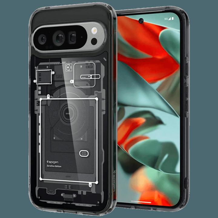Actual product image Spigen Ultra Hybrid Zero One TPU Back Cover Transparent Google Pixel 9 Pro XL (Google Pixel 9 Pro XL)
