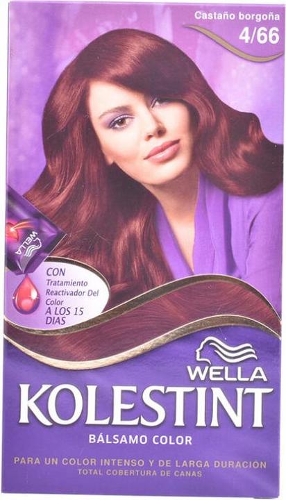 Wella KOLESTINT tinte bálsamo color #4,66 castaño borgoña (4,66 castaño borgoña)