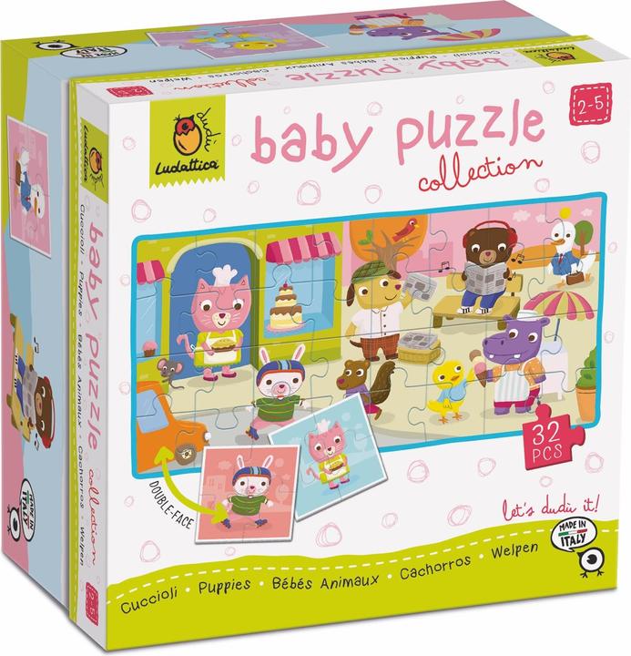 Ludattica 32 Piece Puzzle - Dudù: Puppies (4 Teile)