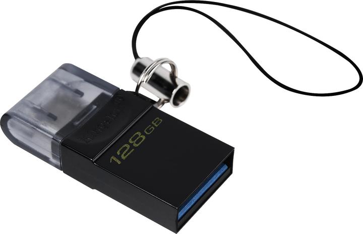 Produktbild Kingston USB-Stick DataTraveler microDuo3 G2 128 GB (128 GB)