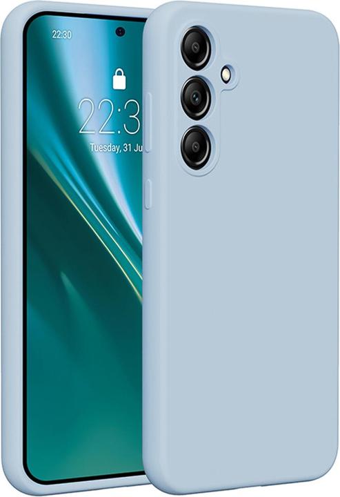 Produktbild Etteri Silikonhülle für Samsung Galaxy A55 5G hellblau (Samsung Galaxy A55)