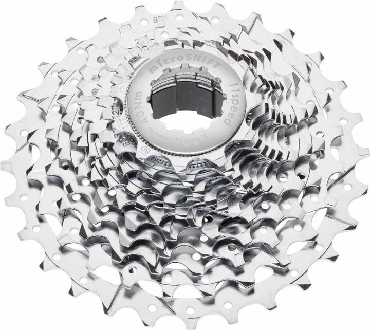 Micro Shift Microshift Xle Cassette 10. Reihenfolge, Stahl, kompatibel mit Shimano, 11-13-15-17-21-24-28-32-36 (10-fach, 11-36)