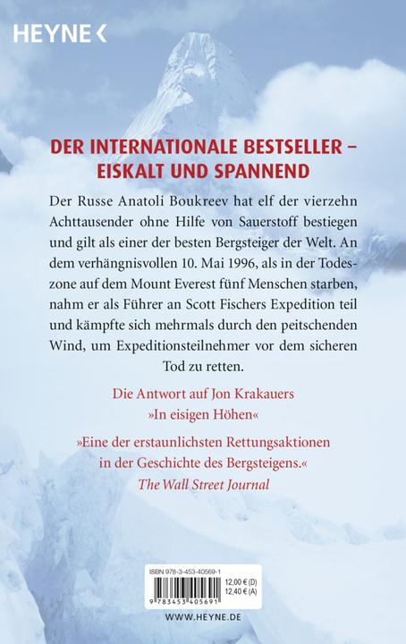 Produktbild Der Gipfel (Deutsch, Anatoli Boukreev, 2008)