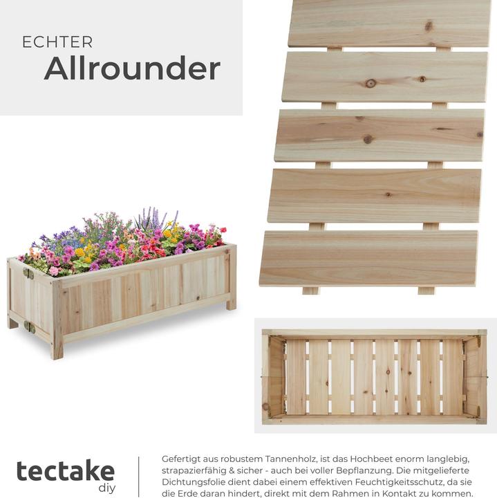 Actual product image tectake Blomster