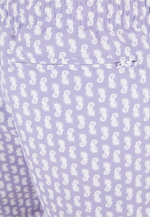 Actual product image Urban Classics Pattern Swim Shorts - 4984 (5XL)