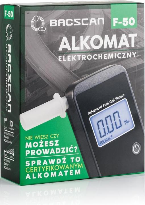 Produktbild Bacscan No Warranty for Alkomat HI-TECH MEDICAL F-50