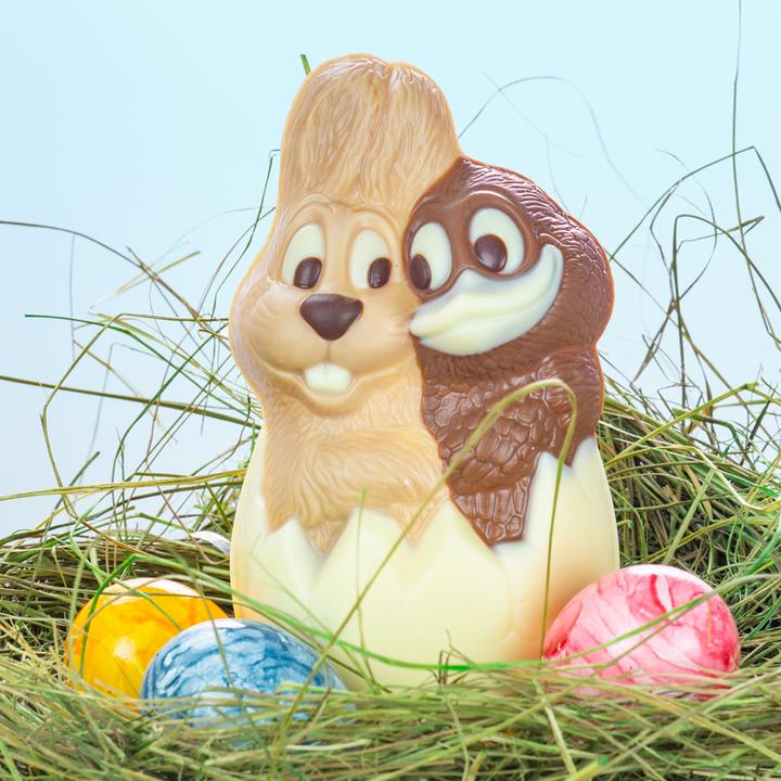 Image du produit Martellato Moule à chocolat 2 pièces lapin & poussin
