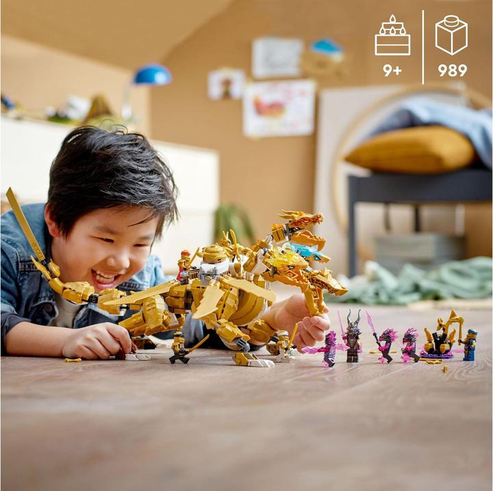 Actual product image LEGO Lloyd's ultra gold dragon (71774, LEGO Ninjago)