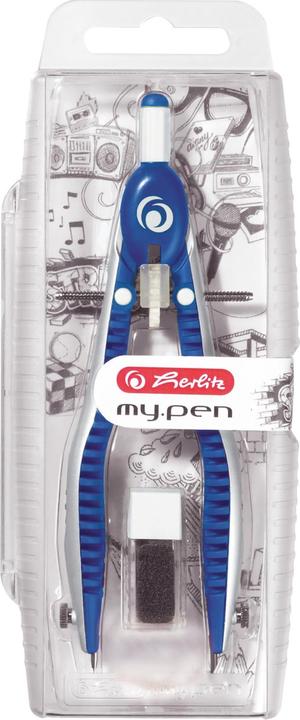 Actual product image Herlitz my.pen compasses, -white