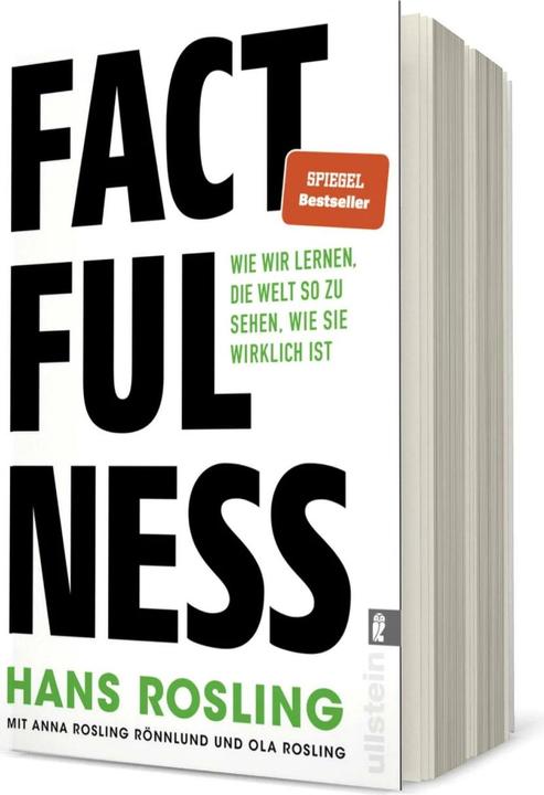 Produktbild Factfulness (Deutsch, Hans Rosling, 2019)