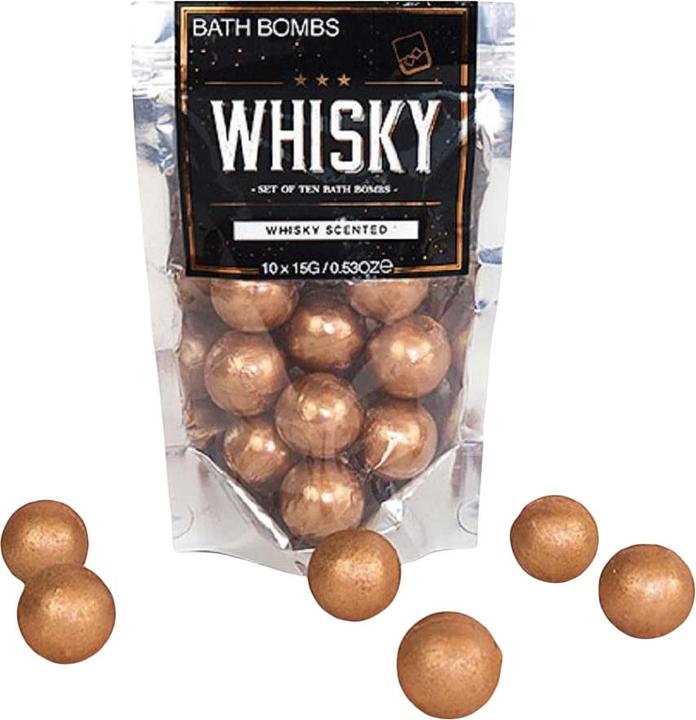 Actual product image Gift Republic Whisky bath bombs (Bath bombs)