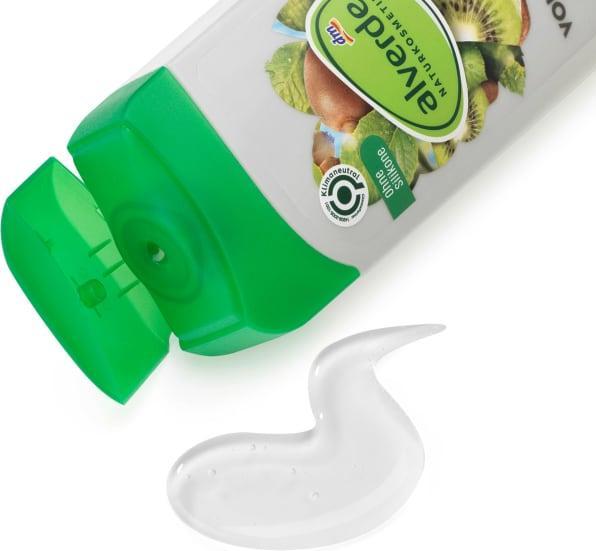 Image du produit dm alverde Volume Kiwi bio Menthe à pomme bio (200 ml, Shampoing liquide)