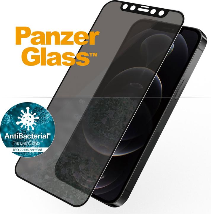 Produktbild PanzerGlass Case Friendly Privacy (1 Stück, Apple iPhone 12, Realme 12 Pro+)