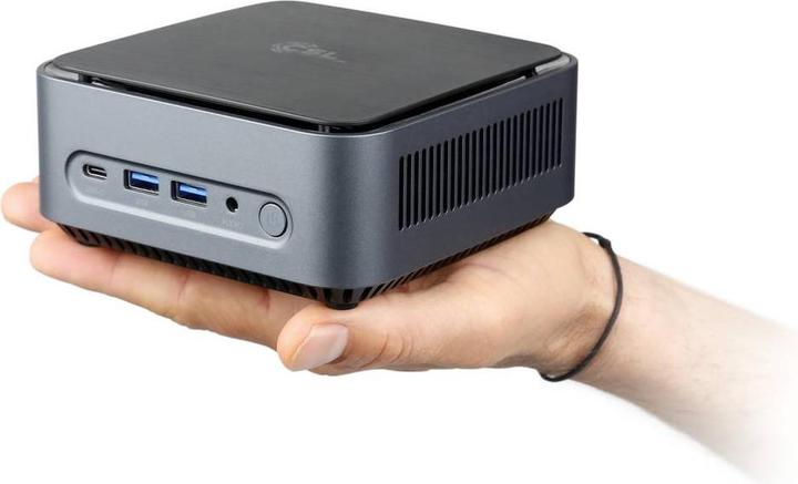 Actual product image CSL Computer Mini PC Narrow Box Premium () Intel® N-series N200 8GB RAM 500GB SSD Intel UHD Graphics (Intel N200, 8 GB, 500 GB, Intel UHD Graphics)
