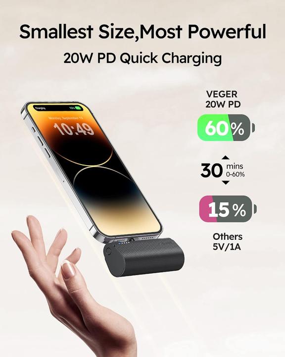 Produktbild Veger PD Mini V0556P (5000 mAh, 18 W)