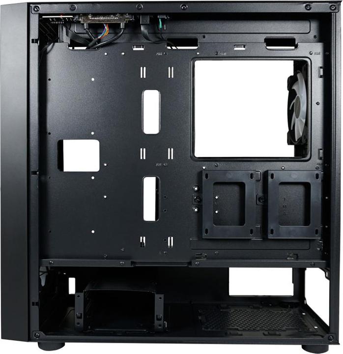 Actual product image LC-Power Case Micro-ATX 810B black USB3.2/Audio,without power supply (mATX, Mini-ITX, ATX, E-ATX)