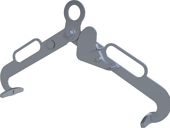 Produktbild Bauer Südlohn Bauer Scherengreifer LG 60 Spannmass 600 mm verzinkt