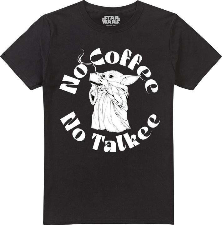 Produktbild Star Wars No Coffee No Talkie TShirt (L)