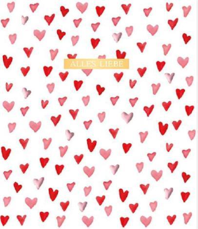Karte einzigARTig Alles Liebe