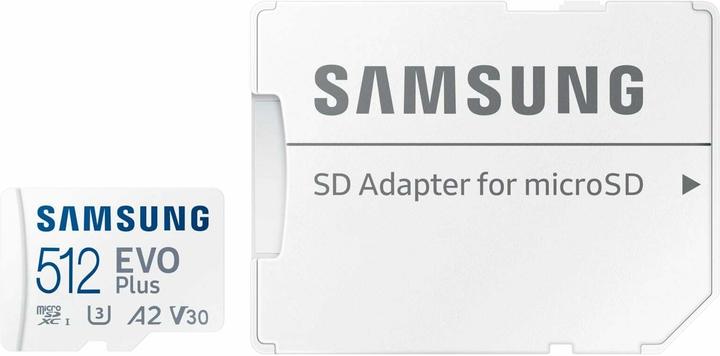 Image du produit Samsung EVO Plus (512 Go, microSDXC, U3, UHS-I)