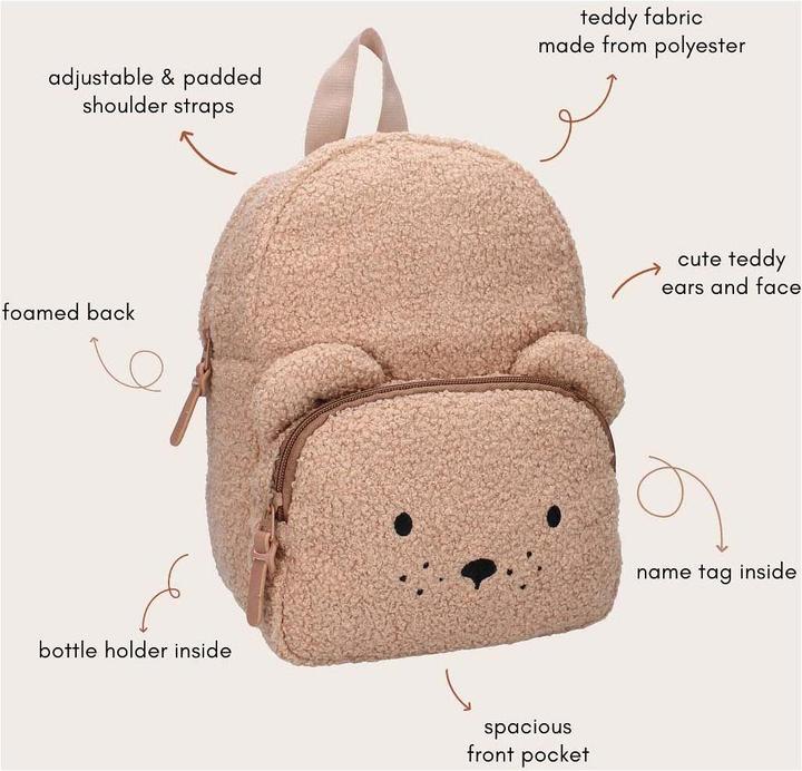 Produktbild Kidzroom Rucksack Pisa Comfort Friends Teddybär