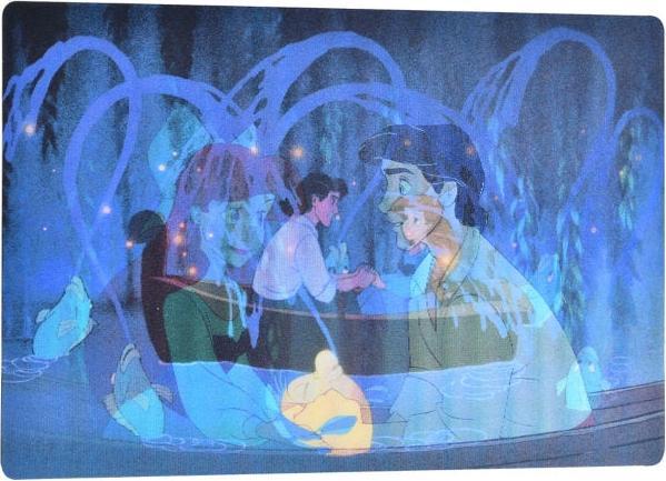 Immagine prodotto Disney Ariel e il principe Eric, cartolina delle Fiandre, barca lenticolare