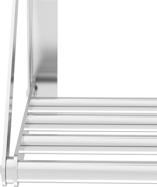 Produktbild Royal Catering Wandbord klappbar Stangendesign 40 kg Wandregal 120 x 30 cm Küchenregal