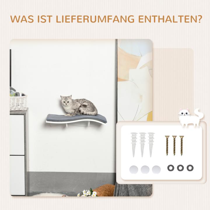 Produktbild PawHut Katzenbett für Wandmontage (Katze)