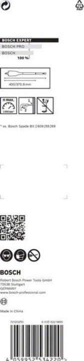 Productafbeelding Bosch Professional Zubehör Expert SelfCut Speed vlakke freesboor, 22 x 400 mm (4-22 millimeter)
