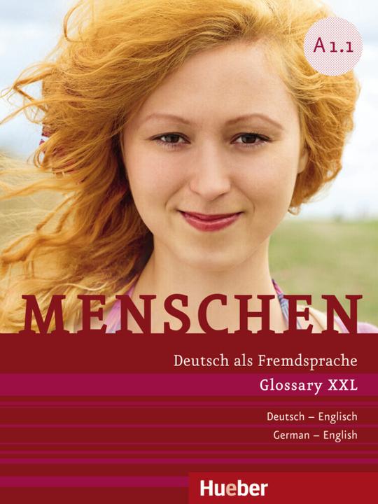 Produktbild Menschen A1/1. Glossar XXL Deutsch-Englisch (Deutsch, Magdalena Ozorowska, 2020)