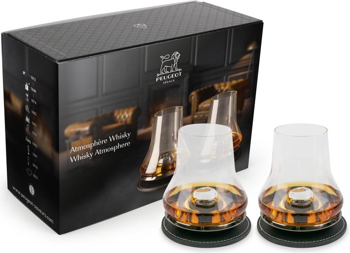 Peugeot Whisky Atmosphere (2 x, Whiskygläser)