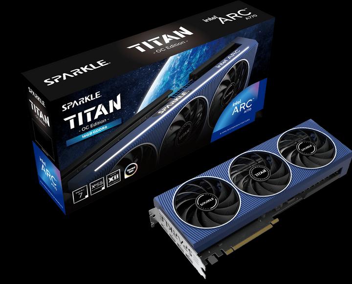 Immagine prodotto Sparkle Scheda Intel A750 ORC OC Dual Fan 8GB Intel VGA (8 GB)