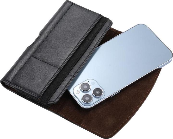 Immagine prodotto Werkstein Universal XXXL Leder Tasche mit Gürtelclip - Schwarz