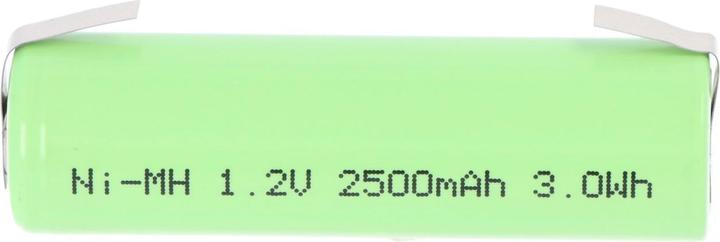 Actual product image Braun Battery 3731 Battery, 3738, 50 x 14.5mm, please check dimensions (1 pcs., 2500 mAh)
