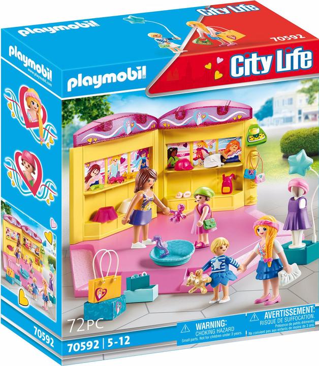 Image du produit Playmobil Boutique de mode pour enfants (70592, Playmobil City Life)