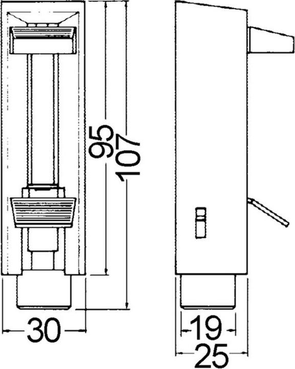 Produktbild Dormakaba Türfeststeller (1 Stück, 3 x 2.5 x 11 cm)