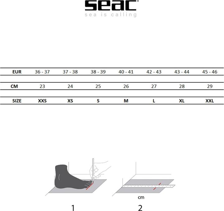 Image du produit Seac Tropic (2 mm, XL)