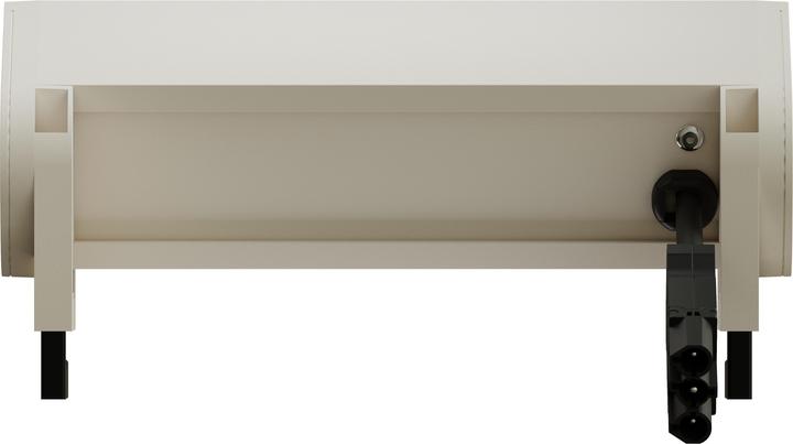 Actual product image IB Connect SUPRA power strip white 2x type 13 1x USB-C 60W (2 x, USB-C, Type 13, 0.30 m)