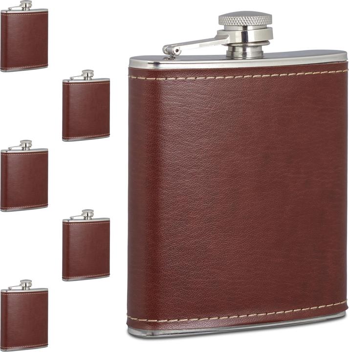 Relaxdays hip flask (200 ml)