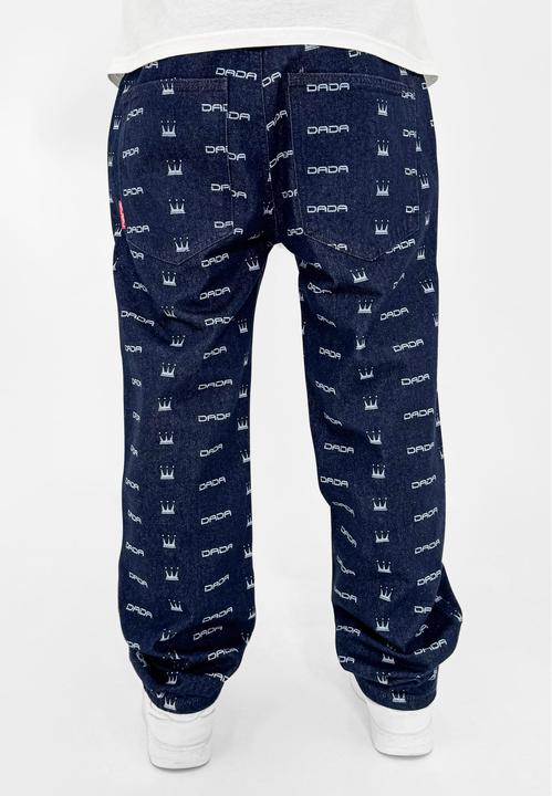 Actual product image Dada Supreme All Over Loose Fit Jeans - 179919 (36)