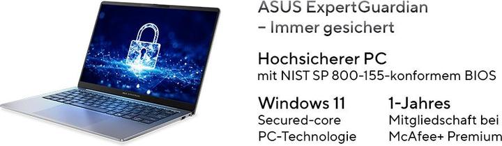 Produktbild ASUS ExpertBook P5 (14", Intel Core Ultra 5 226V, 16 GB, 512 GB, DE)