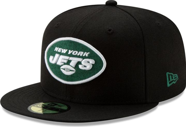 New Era 59Fifty Fitted Cap - BLACK New York Jets - 7 1/4 (7 1/4)