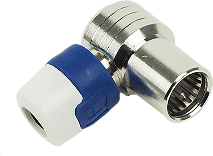 Produktbild Hirschmann QFA 5 Angled push-on quick F connector (Antennenkabel)