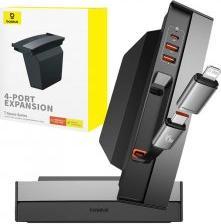 Actual product image Baseus T-Space Series USB-HUB for Tesla Model 3