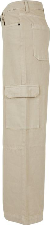 Actual product image Urban Classics Ladies Low Waist Cargo Denim (30)