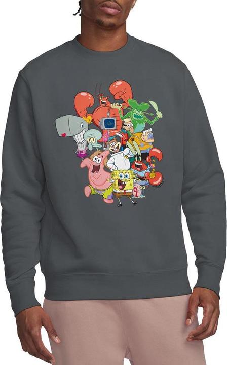 Immagine prodotto Spongebob Squarepants The Whole Gang Felpa Adulto Unisex (M)
