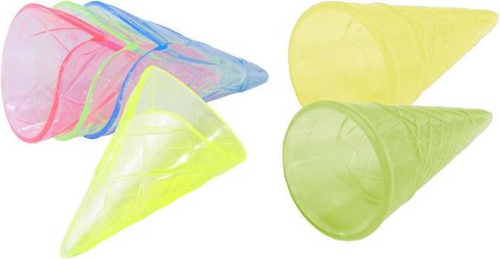 Produktbild Spielstabil Eiscreme Tüte fast transparent