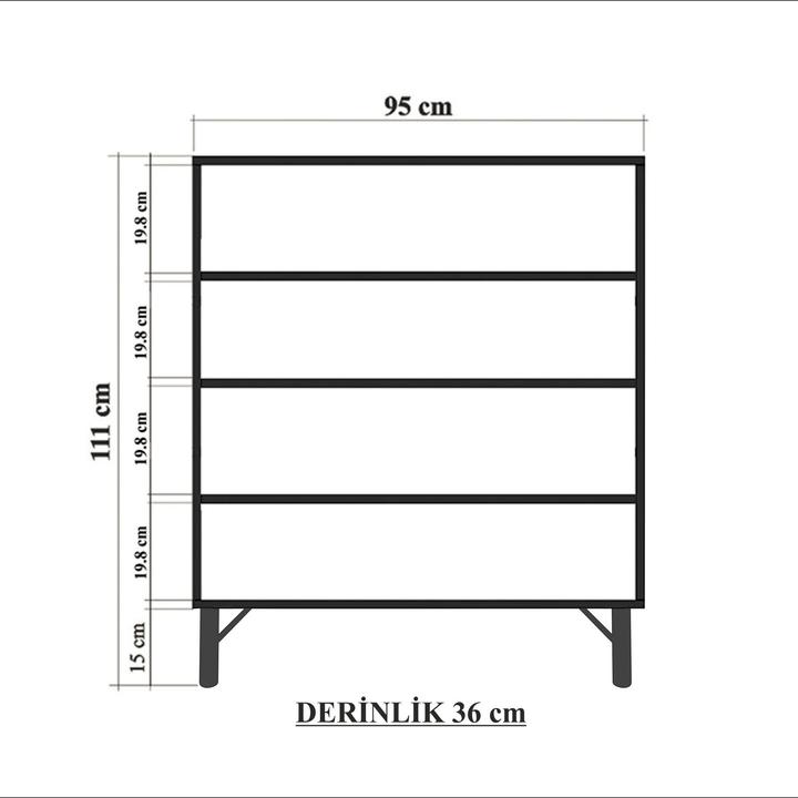 Produktbild Homitis Philip (95 x 36 x 111 cm)