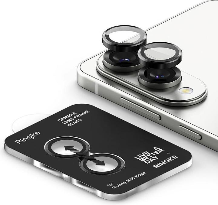 Produktbild Ringke Tech-Protect Quick Set+ Panzerglas für Samsung Galaxy S25 Edge - Klar (Samsung Galaxy S25 Edge)